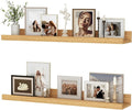Floating Shelves for Wall, 24 inch Wood Floating Shelves Set of 2, Picture by Unknown