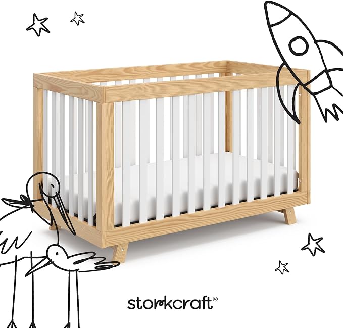 Storkcraft Beckett 3-in-1 Convertible Crib – GREENGUARD Gold Certified - Image 4