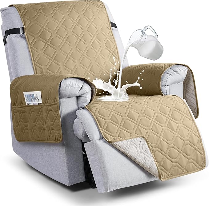 VANSOFY 100% Waterproof Recliner Chair Covers, Recliner Cover Non-Slip Dog by VANSOFYFURNITURECOVERS
