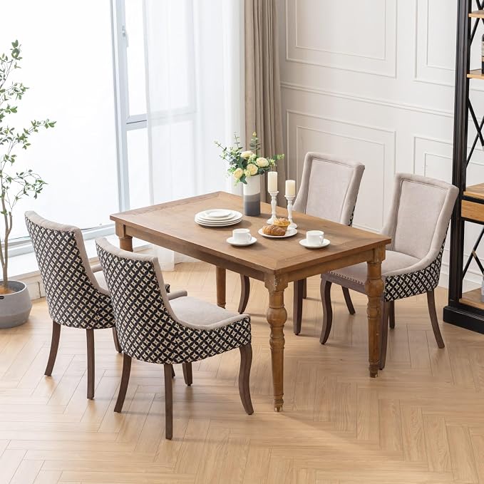 Modern Dining Chairs Set of 4, High Back Dining Chairs Side Chairs - Image 2