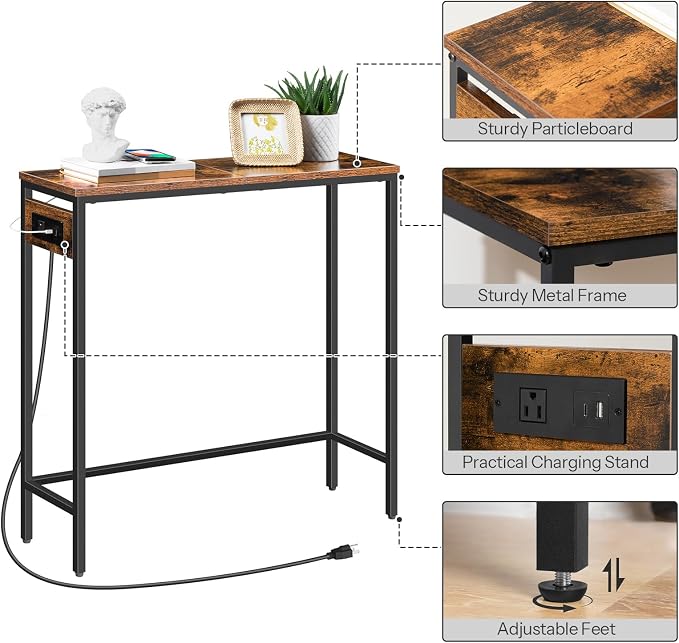 HOOBRO Narrow Console Table - Image 6