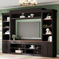Merax Minimalist Entertainment Wall Unit Set by Merax