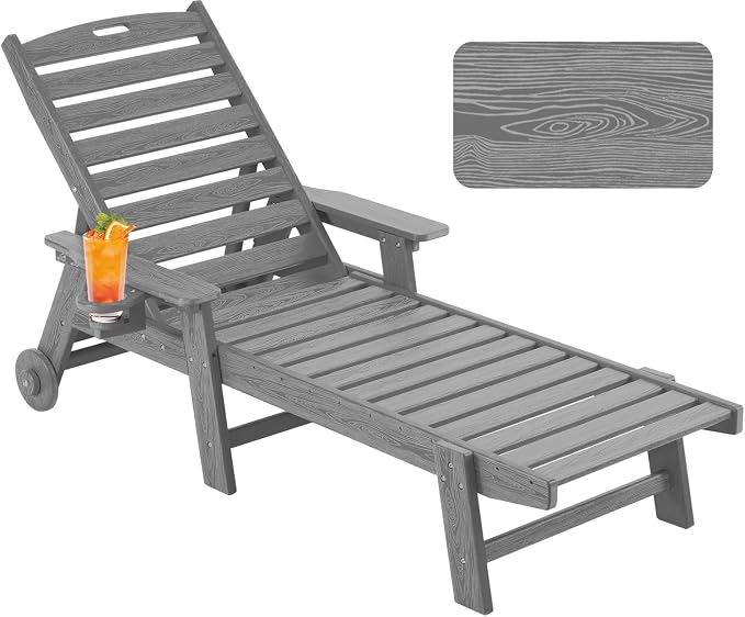 Patio Chaise Lounge Chair Outdoor by Serique