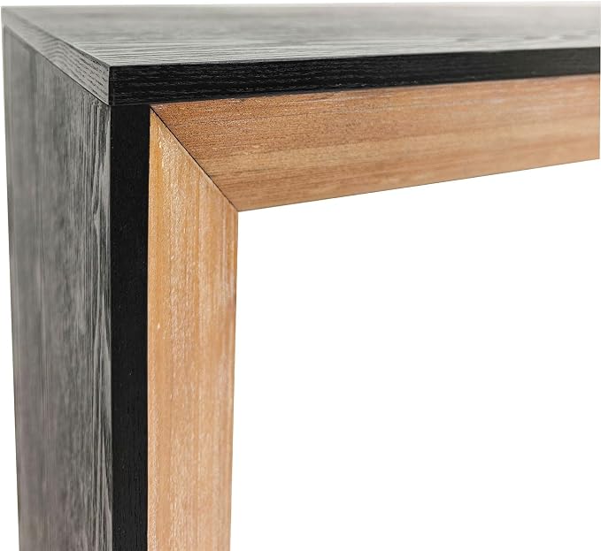59" Wood Console Table for Entryway, Modern Sofa Table Behind Couch - Image 7