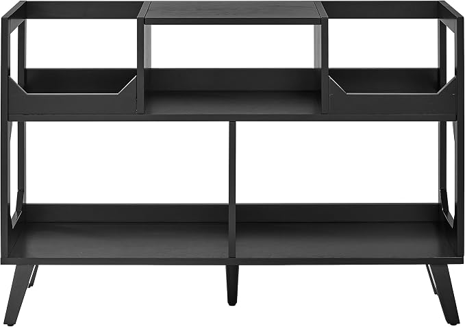 Crosley Furniture Asheville Mid-Century Modern Media Console Record Player Stand - Image 4