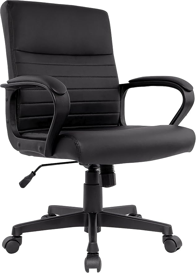 STAPLES Tervina Luxura Mid-Back Manager Chair by Staples