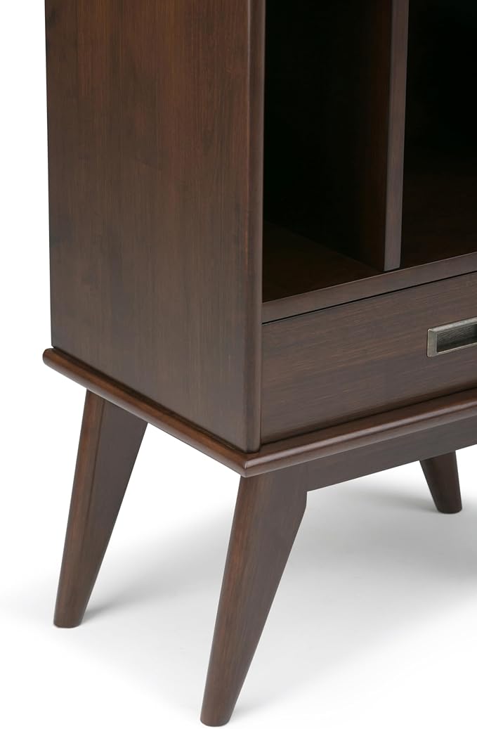 SIMPLIHOME Draper 22 inch Mid-Century Modern 6 Cubbie Bookcase - Image 7