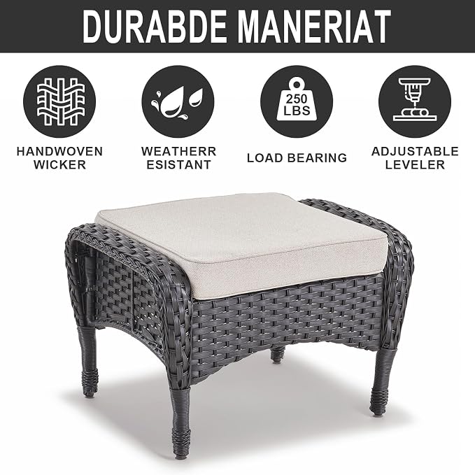 Belord Wicker Outdoor Furniture Set - Image 7