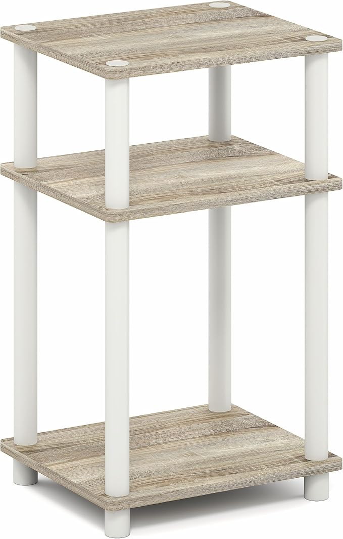 Furinno Turn-N-Tube Side Table, 3-Tier End Table - Image 7