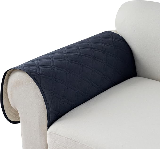 Genina Sofa Armrest Cover, Anti-Slip Armchair Slipcovers by Genina