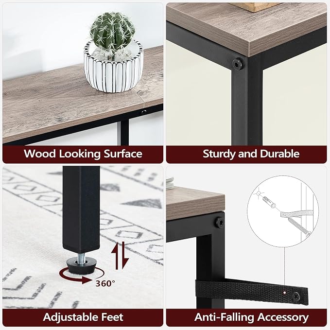 MAHANCRIS 63" Skinny Console Table - Image 6