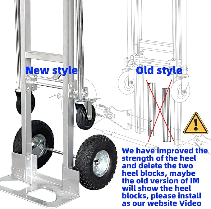 Suzhi Convertible Hand Truck Dolly Cart - Image 2