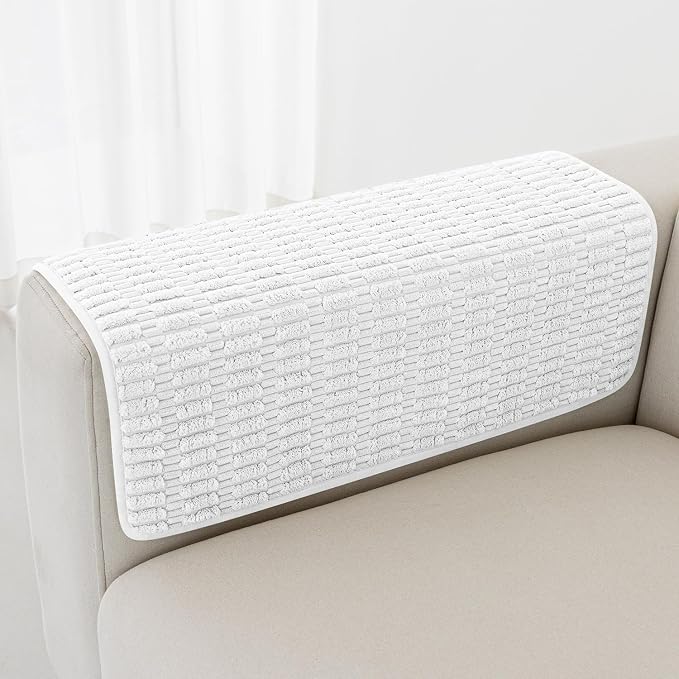 Foxdecor Couch Arm Covers Sofa Arm Cover, Arm Chair Covers Set of 2, Non-Slip by Unknown