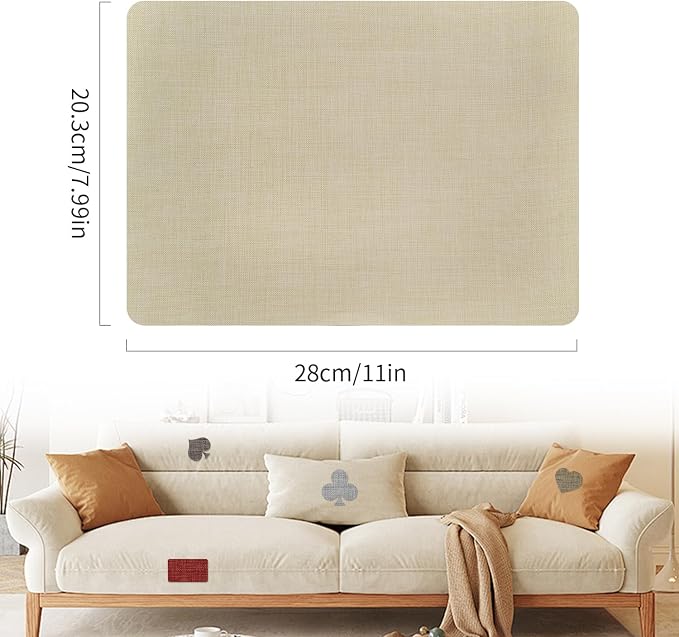SYLVASS 8x11 Inch Fabric Repair Patches, Self-Adhesive Linen Patch - Image 2