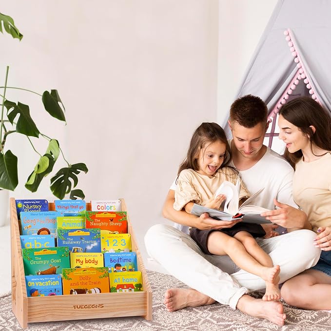 Montessori Bookshelf, Toddler Bookshelf - Image 2