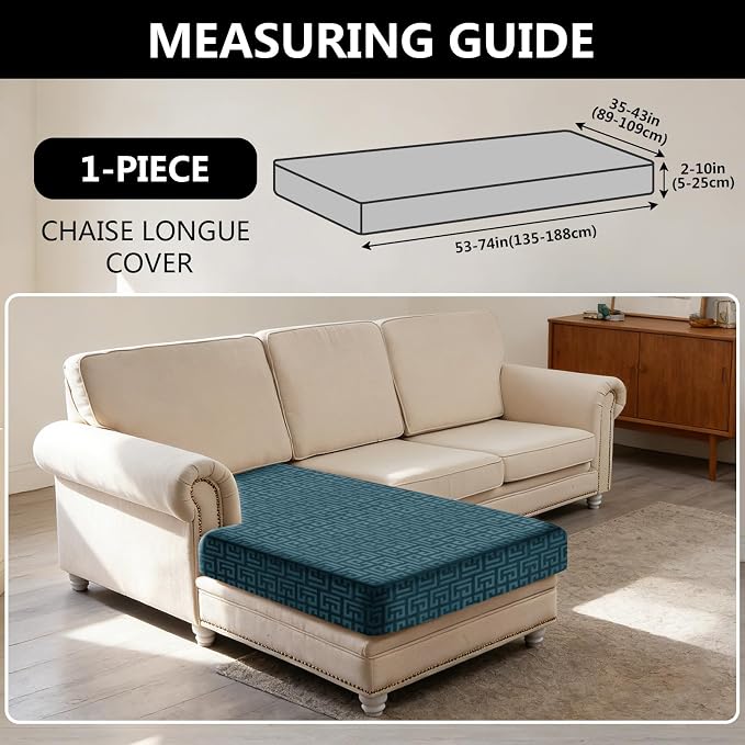 UNBBRRL Stretch Couch Seat Cushion Cover - Image 2