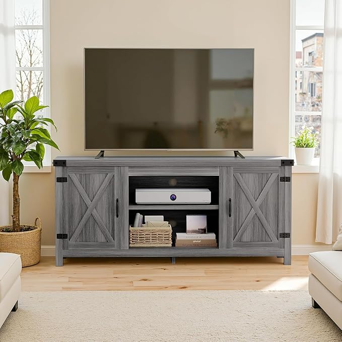 YESHOMY Modern Farmhouse TV Stand by SearchallYESHOMY