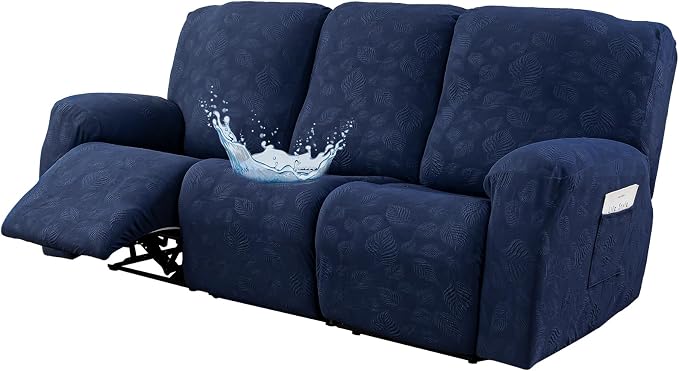 Gennia Recliner Sofa Covers 5 Pieces, Waterproof Sectional Couch Cover Stretch by Genina