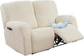Gennia Recliner Loveseat Cover 4 Pieces, Waterproof Stretch Recliner Sofa by Genina