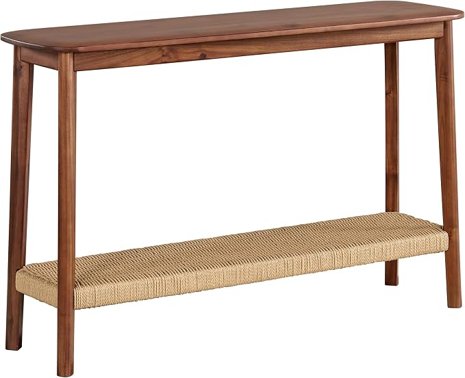 Alaterre Furniture Calais 48 Inch Solid Wood Entryway Table - Image 8