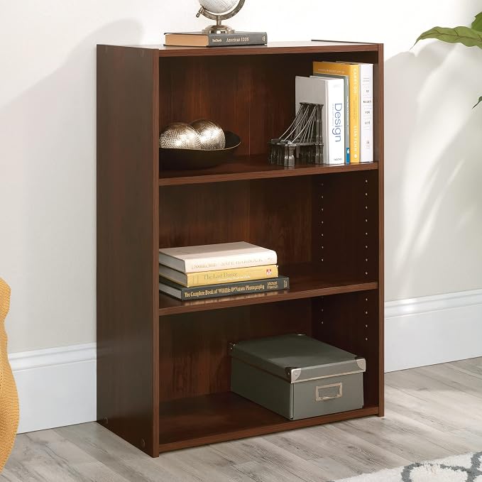 Sauder Beginnings 3-Shelf Bookcase, Bookshelf - Image 2