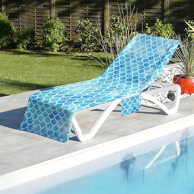 Irisbell Lounge Chair Towel Cover - Image 2
