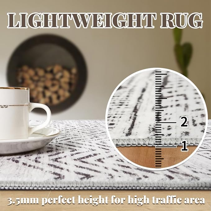 2x6 Washable Hallway Runner Rug - Image 7