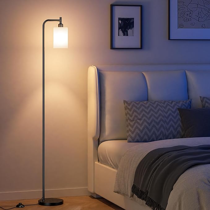 Ziisee RGB Floor Lamps for Living Room, Dimmable Industrial Standing Lamp - Image 6