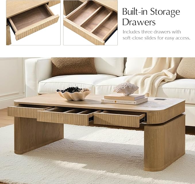 HULALA HOME Lift Top Coffee Table - Image 5