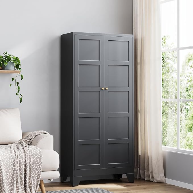 Yizosh Metal Storage Cabinet by Yizosh