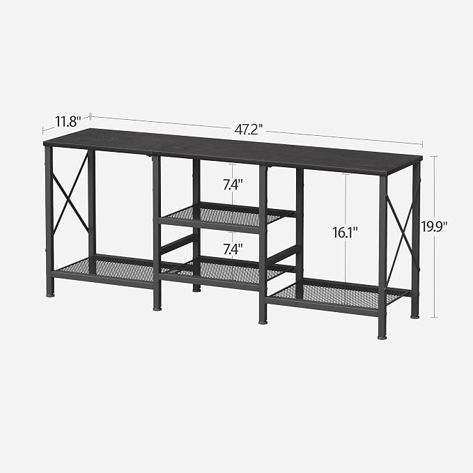 JARHETUN TV Stand for 55 Inch TV, Entertainment Center - Image 3
