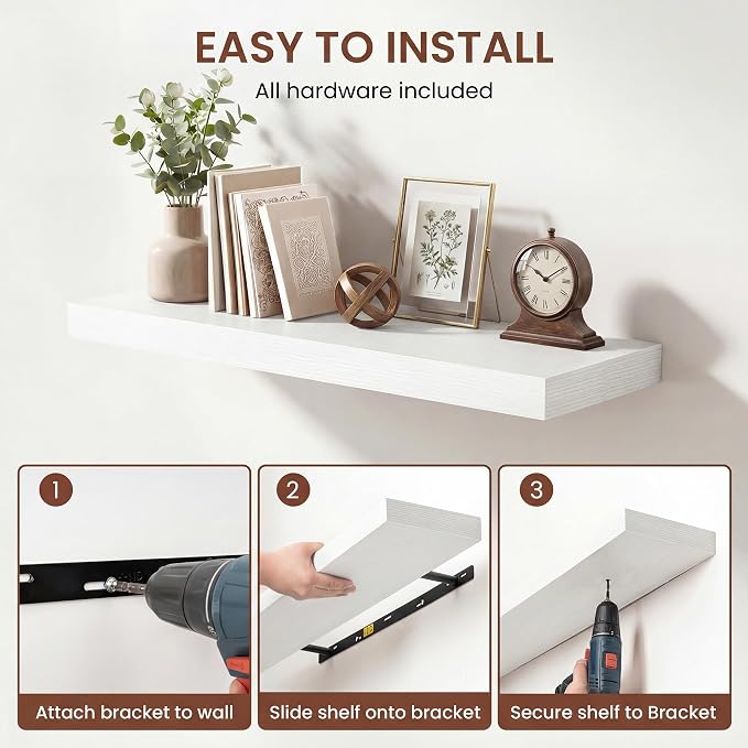 Dreamland 40 Inches Floating Shelves - Image 5