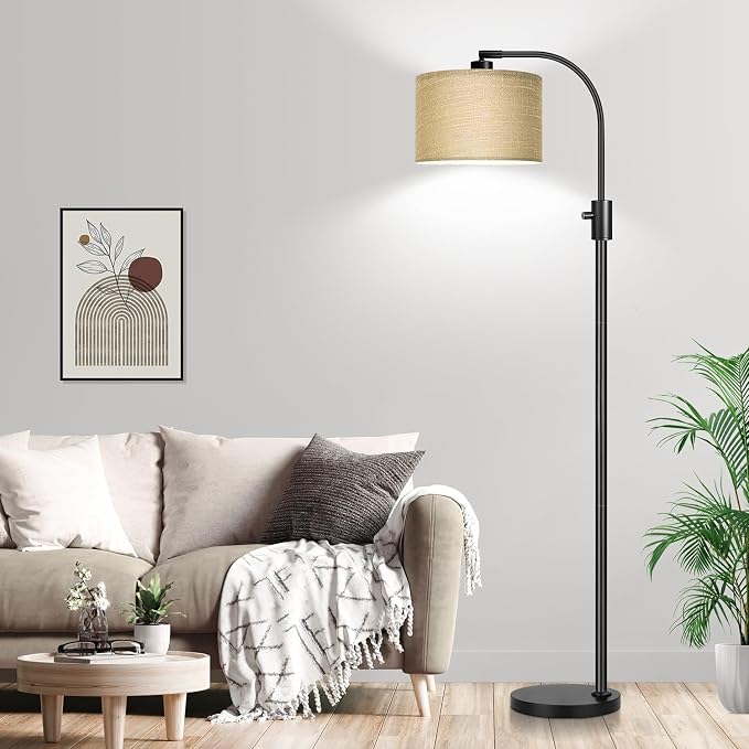 Nintiue Upgraded Modern Arc Dimmable Tall Standing Floor Lamp - Image 7