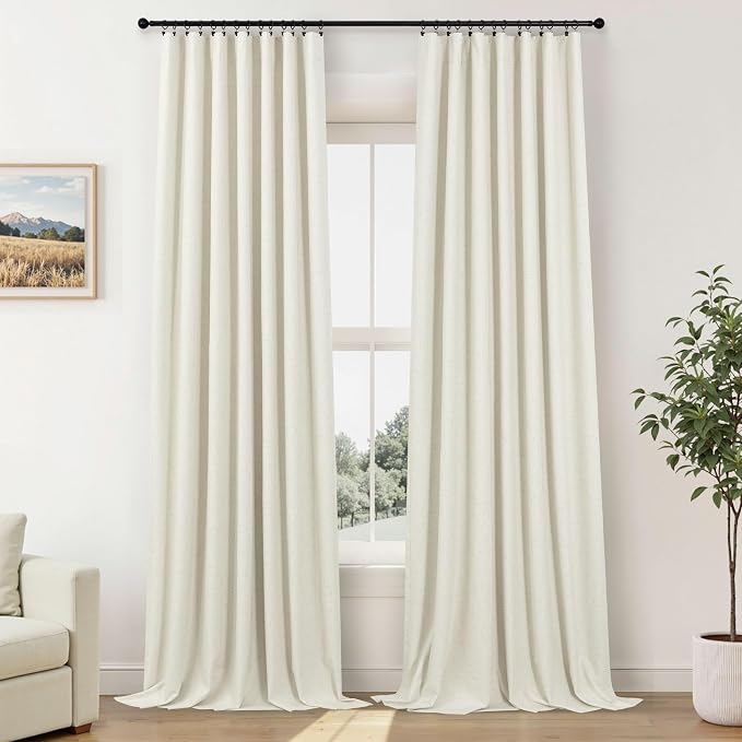 Pitalk Extra Wide Curtains 60 Inches Wide - Image 8
