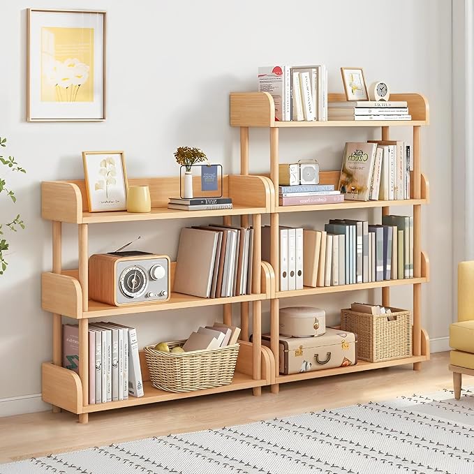 OSCHF 3-Tier Wooden Open Bookcase - Image 7