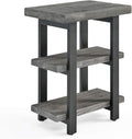 Alaterre Furniture Pomona Living Room 3-Tier Solid Wood End Table by AlaterreFurniture