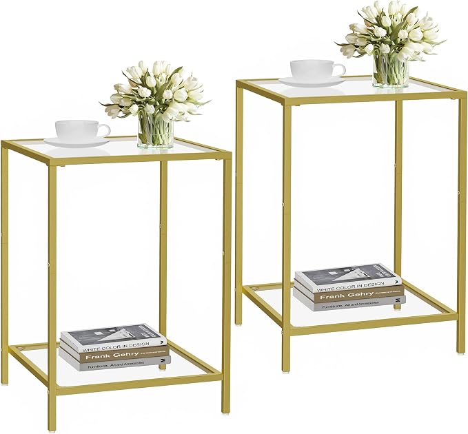 HOMSHO Side Tables Set of 2, End Table by HOMSHO