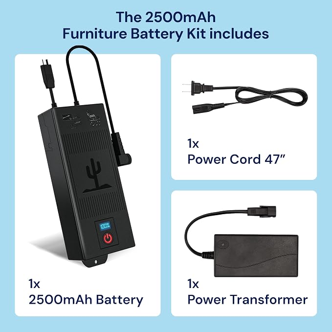 Blue Cactus 2500mAh Rechargeable Battery Pack - Image 7