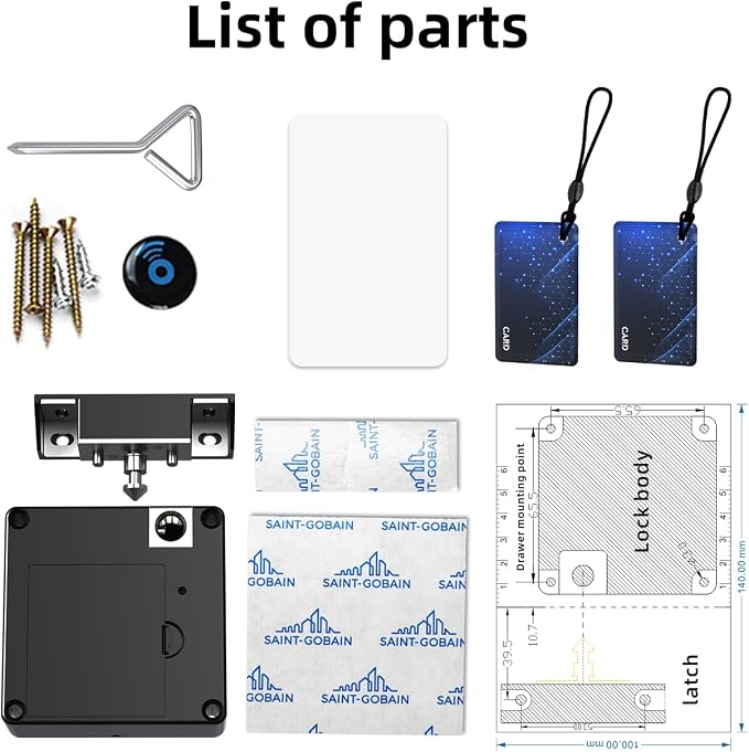 Bluetooth Drawer Lock, TTlock Works - Image 6