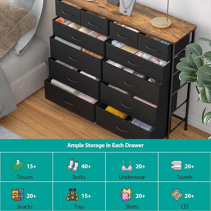 VASICAR Dresser for Bedroom - Image 6