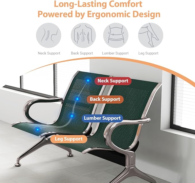 Kinfant 2-Seat Waiting Room Chair - Image 5