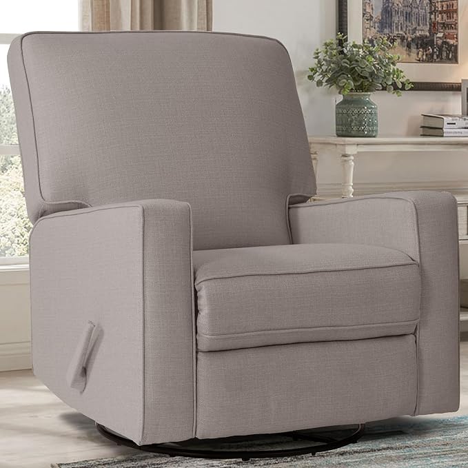 Harkawon Swivel Rocker Recliner Chair, Glider Rocker Recliner, Rocking Chair by Harkawon
