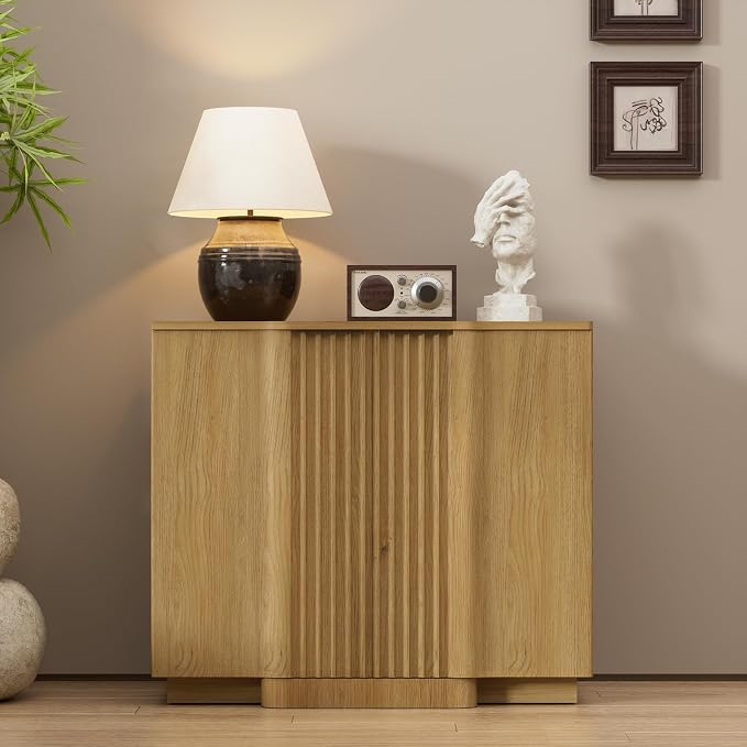 Brafab Buffet Cabinet, 31.5" Modern Farmhouse Accent Sideboard Cabinet by Brafab