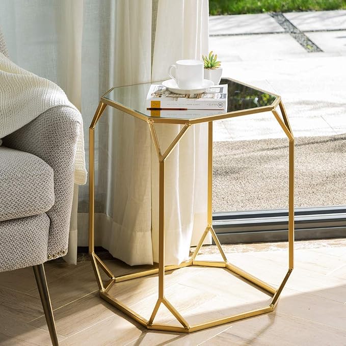 Glitzhome Modern Nesting Tables, Side/End Tables - Image 4
