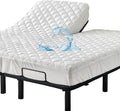Quilted 28-30" Split Top California King Mattress Protector Pad by Kingnex