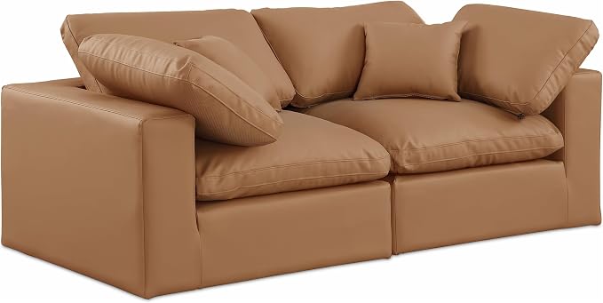 Meridian Furniture 188Cognac-S80 Comfy Collection Modern | Contemporary by MeridianFurniture
