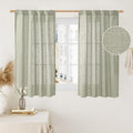 LAMIT 45 Inch Length Linen Curtains by LAMIT