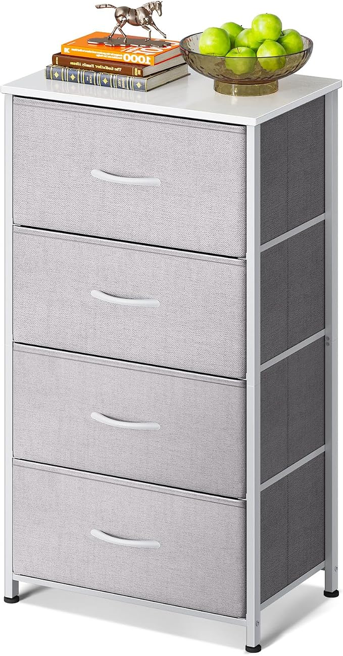 AODK Dresser for Bedroom with 4 Storage Drawers, Small Dressers Chest of by AODK