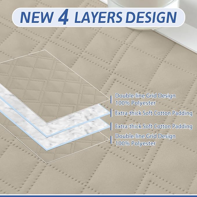 Arfntevss Recliner Sectional Couch Covers 1OO% Waterproof L Shape Sofa Cover - Image 3