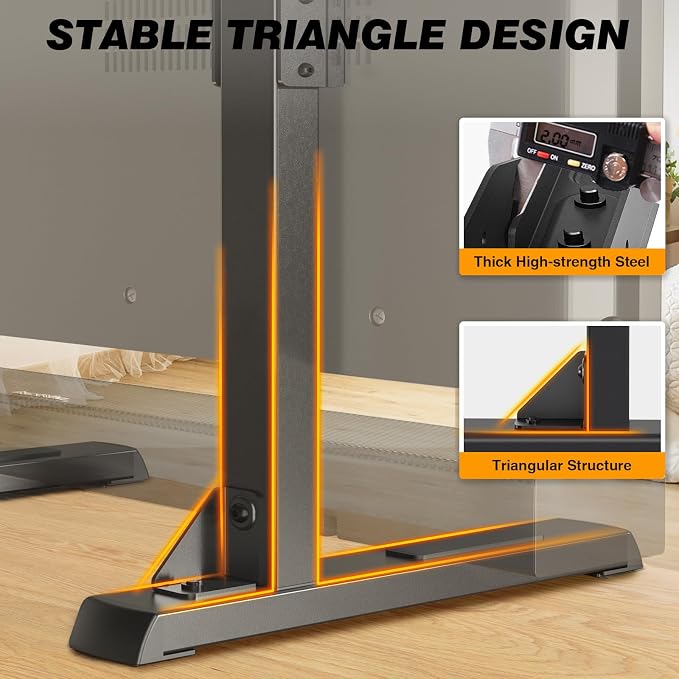 5Rcom Table Top TV Stand, Universal TV Stand - Image 4